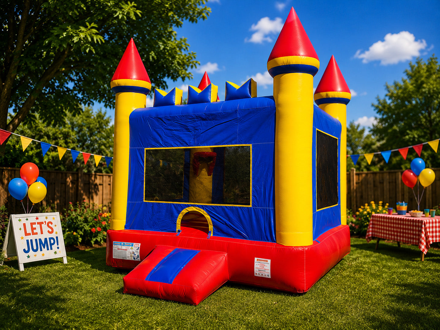 Light-Commercial Castle Bouncer 13x13