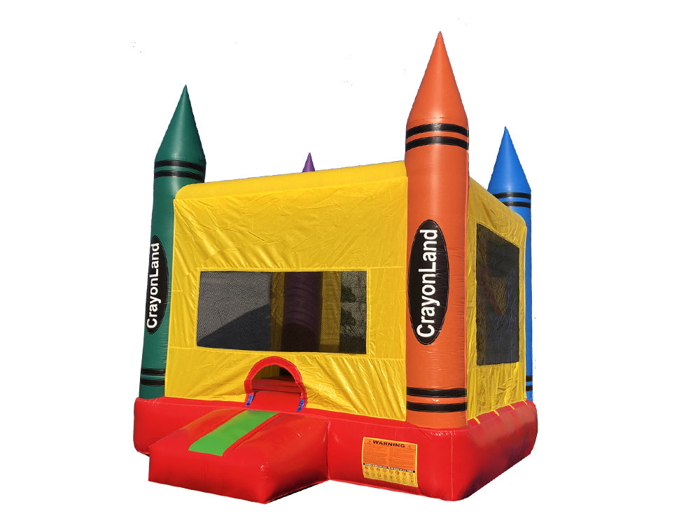 Light-Commercial Crayon Bouncer 13x13 Main image