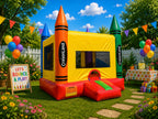 Light-Commercial Crayon Bouncer 13x13