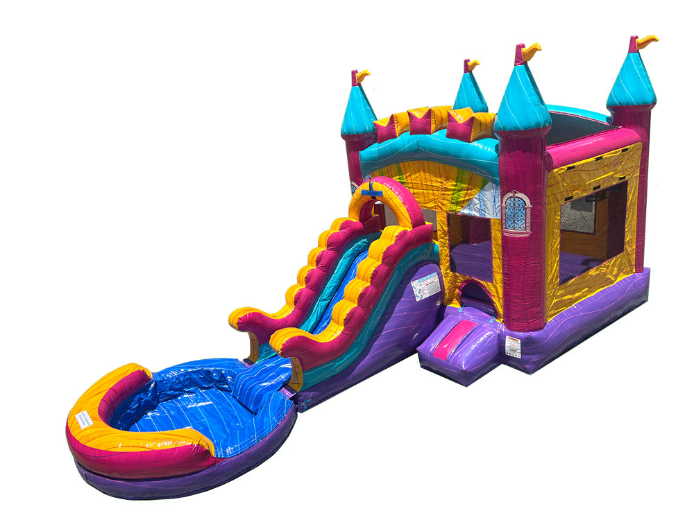 Marble Front Slide Princess Combo Main image