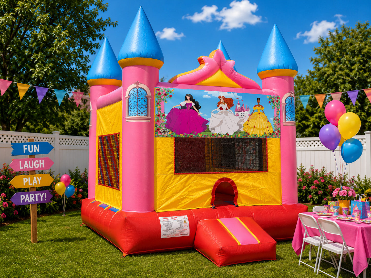 Pink Castle 15×15 (Open Box)